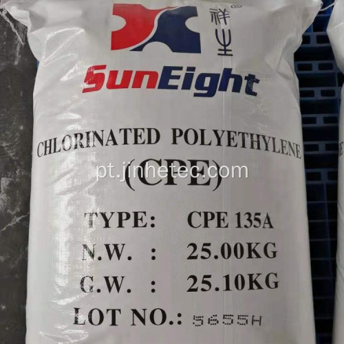Pó de polietileno clorado CPE 135A